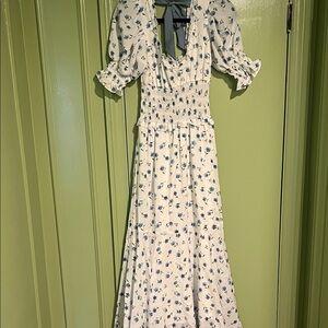 Sister Jane Blue Floral Maxi Dress